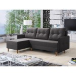 Γωνιακός καναπές Fern-Gkri Skouro