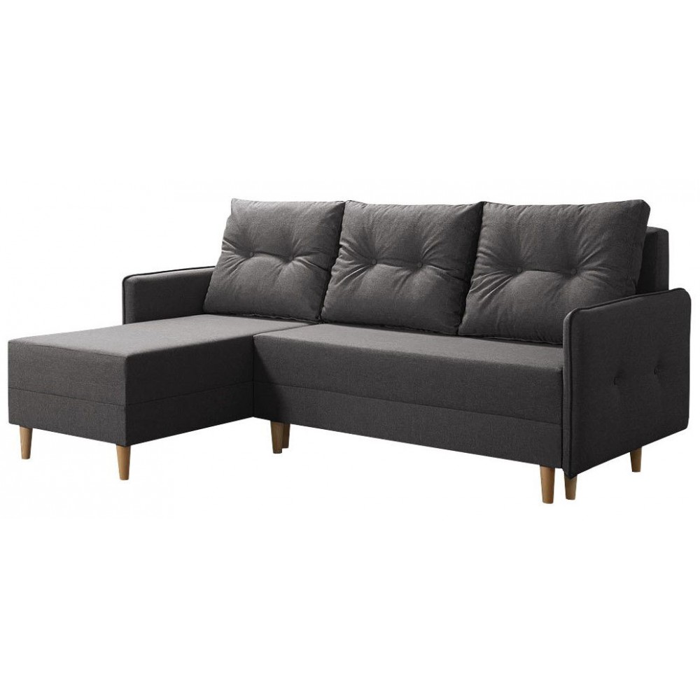 Γωνιακός καναπές Fern-Gkri Skouro