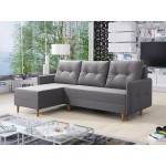 Γωνιακός καναπές Fern-Gkri Anoixto