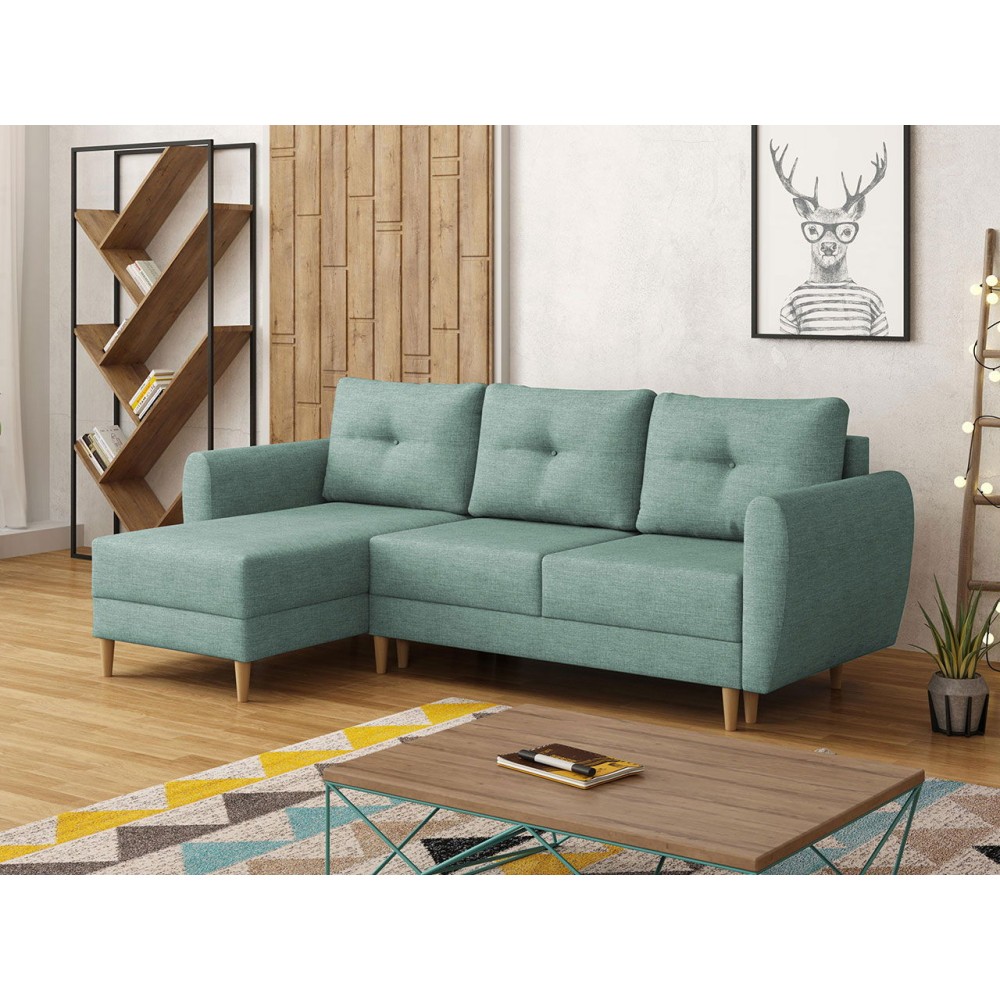 Γωνιακός καναπές Manstad-Fustiki