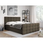 Επενδυμένο κρεβάτι Milano II-Kafe-140 x 200