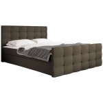Επενδυμένο κρεβάτι Milano II-Kafe-140 x 200