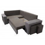 Γωνιακός καναπές Milano-Gkri-mauro-Δεξιά