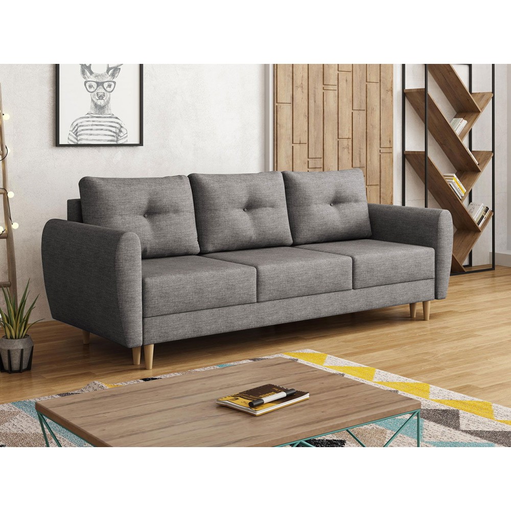 Καναπές - κρεβάτι Manstad-Gkri Anoixto