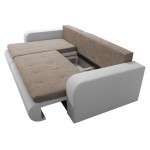 Γωνιακός καναπές Brooklyn-Leuko-Anthraki