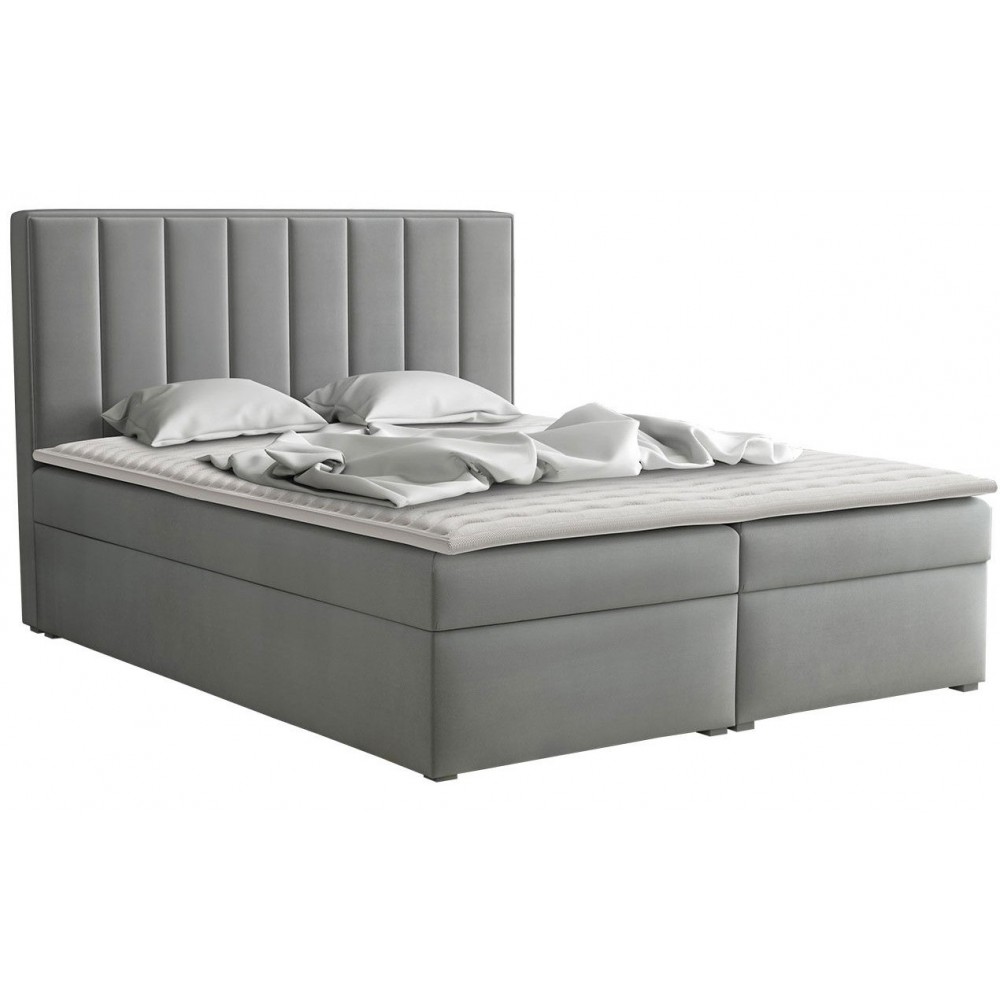 Επενδυμένο κρεβάτι ideal Box-Gkri-160 x 200