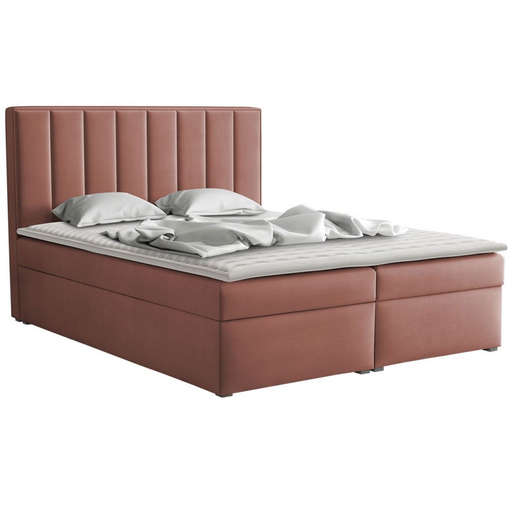 Επενδυμένο κρεβάτι ideal Box-Roz-160 x 200