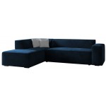 Γωνιακός καναπές Lordin-Mple Skouro-Αριστερή