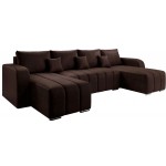 Γωνιακός καναπές Pufetto U-Kafe Skouro