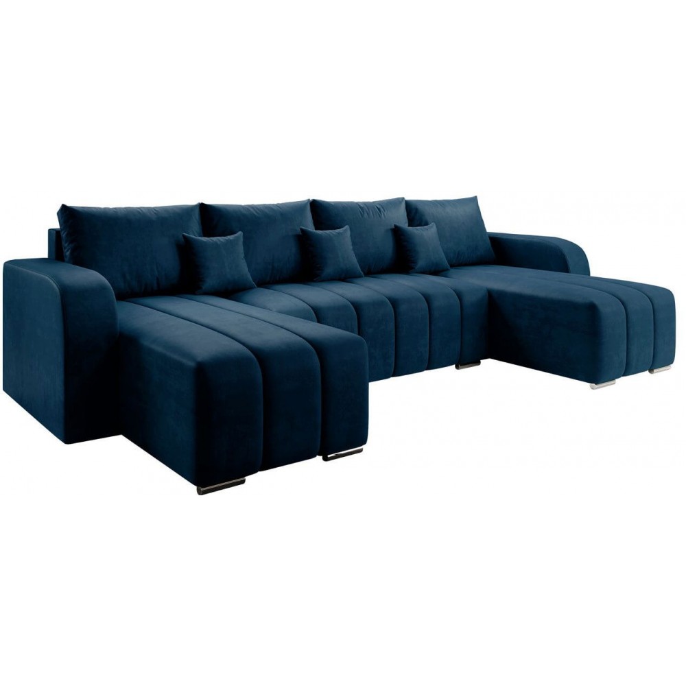 Γωνιακός καναπές Pufetto U-Mple Skouro