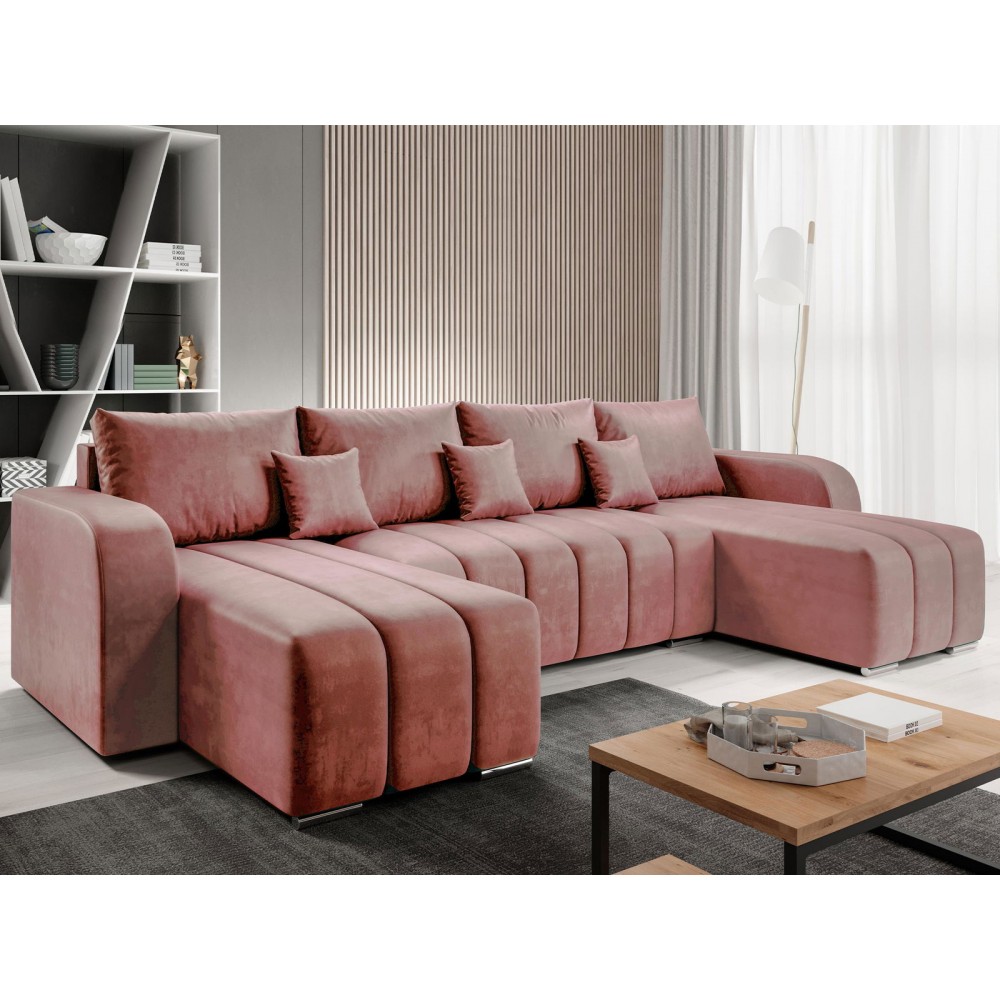 Γωνιακός καναπές Pufetto U-Sapio milo