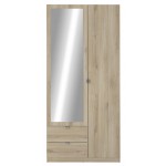Ντουλάπα δίφυλλη Merita 88.9x51.4x191.5