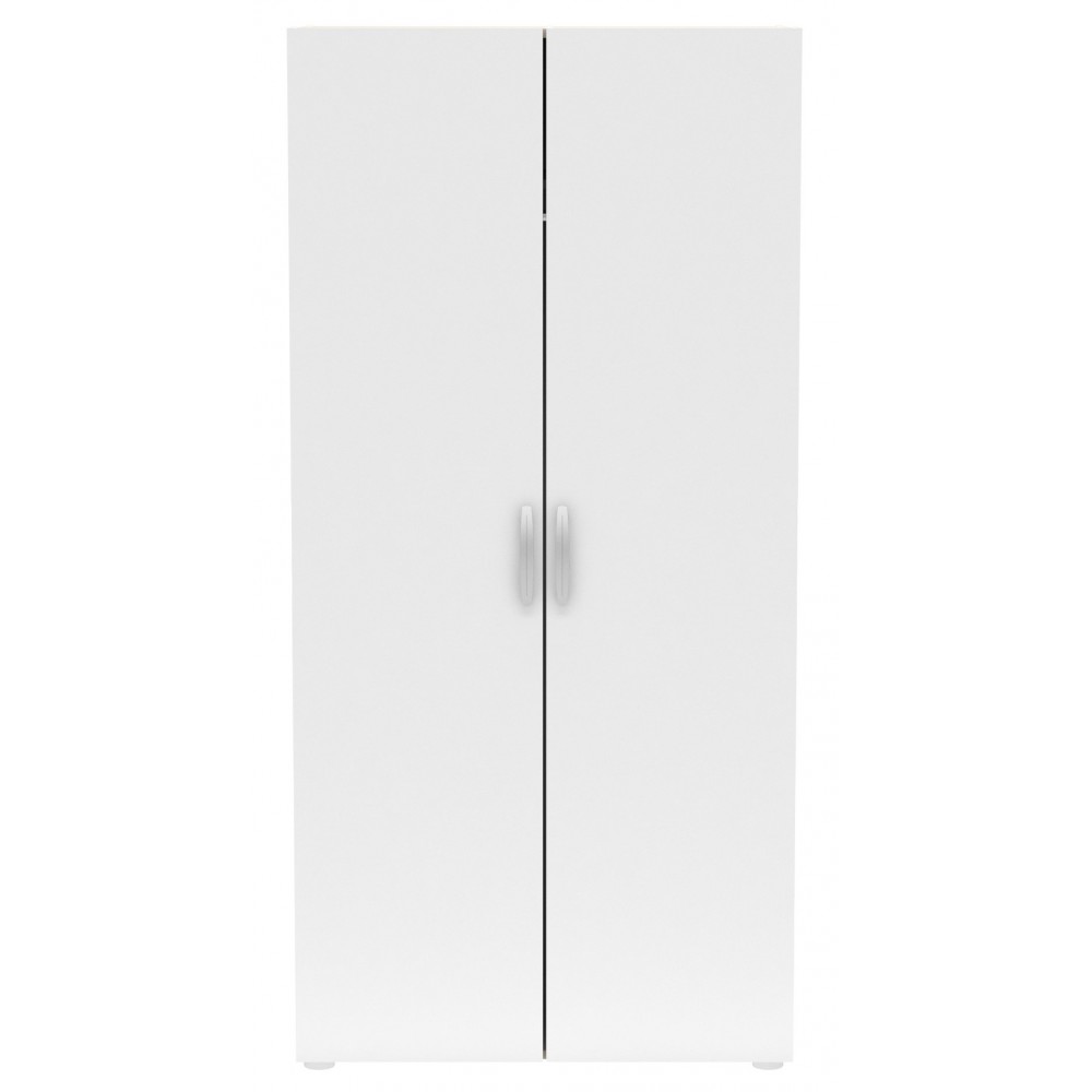 Ντουλάπα δίφυλλη Flare με ράφια