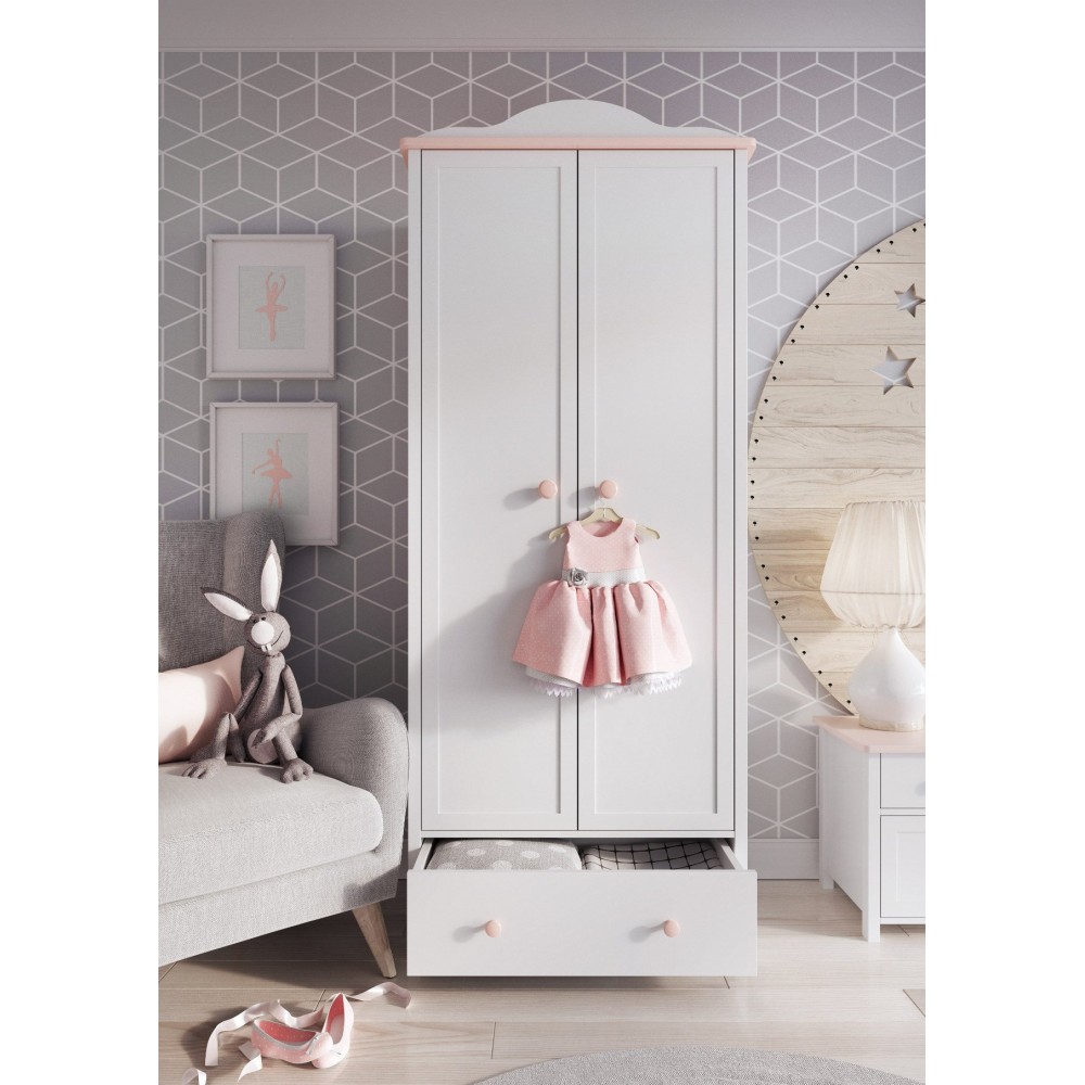 Ντουλάπα Luna δίφυλλη