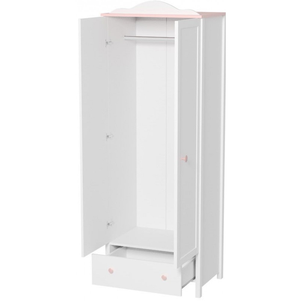 Ντουλάπα Luna δίφυλλη