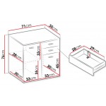 Έπιπλο αποθήκευσης Mike 2D2S