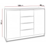 Συρταριέρα 2D4S