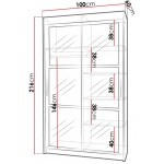 Ντουλάπα συρόμενη Karo-Fusiko