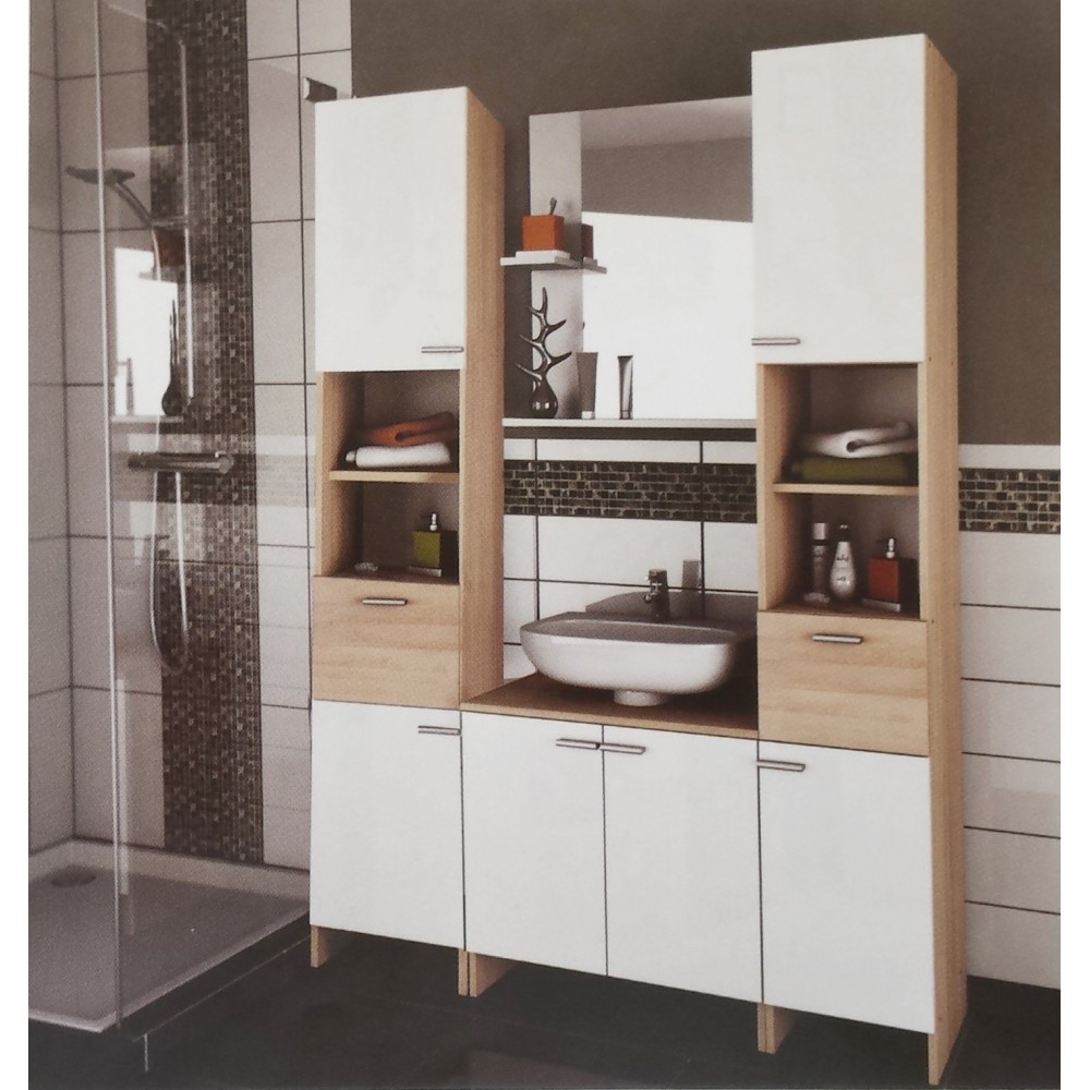 Στήλη μπάνιου Carol δίφυλλη