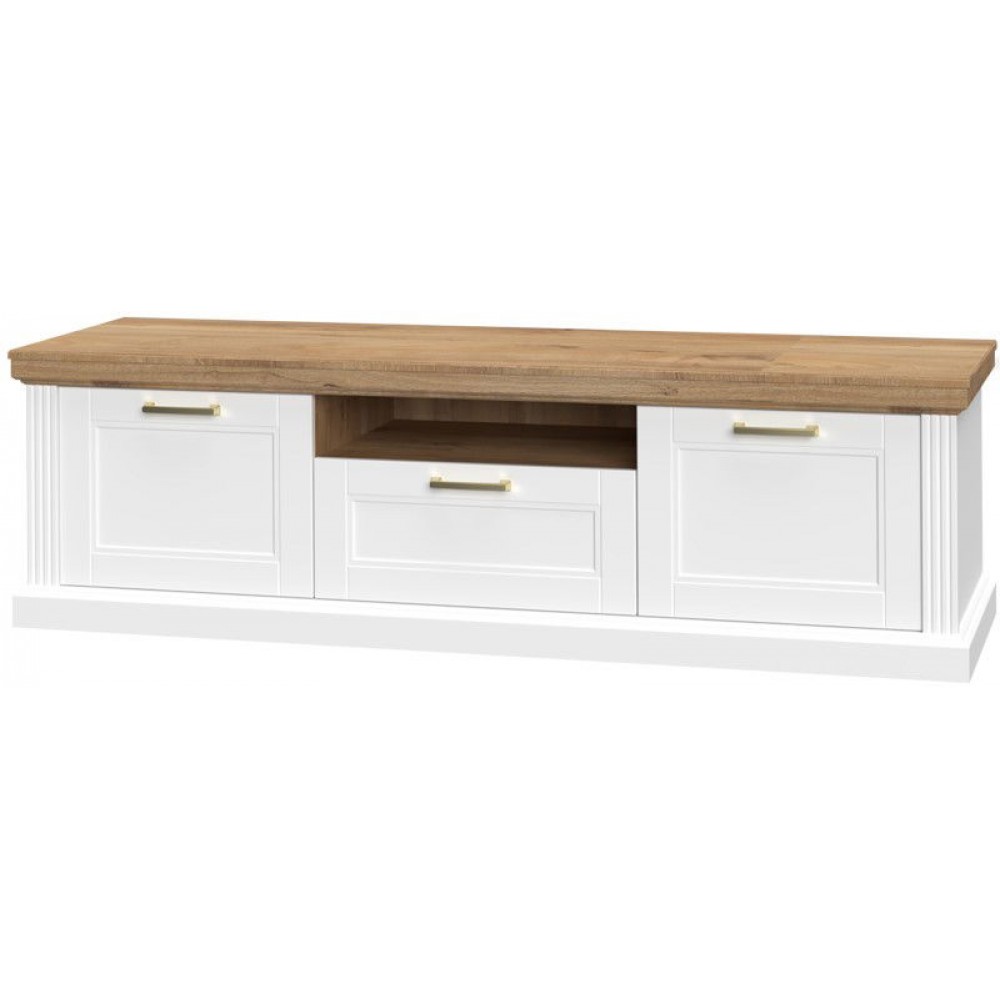 Έπιπλο τηλεόρασης Tahoma 2D1S-Leuko