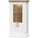 Βιτρίνα χαμηλή Tahoma 2D-Leuko