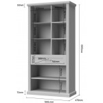 Βιτρίνα Tahoma 3D1S-Leuko