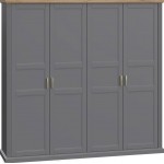 Ντουλάπα τετράφυλλη Tahoma 4D 236x59x227