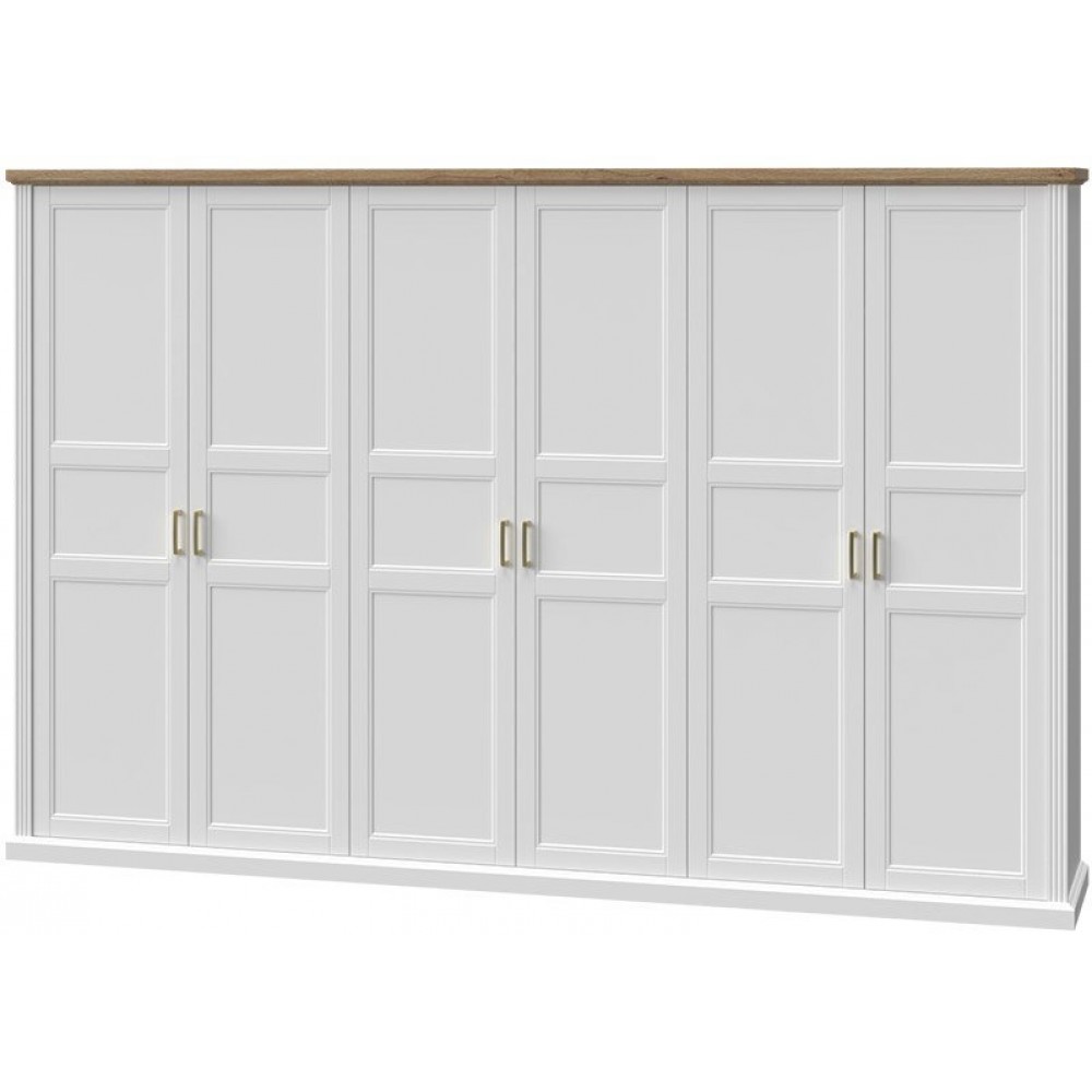 Ντουλάπα εξάφυλλη Tahoma 6D 346x59x227