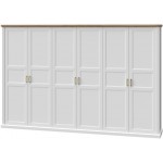 Ντουλάπα εξάφυλλη Tahoma 6D 346x59x227