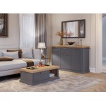 Τραπεζάκι σαλονιού Tahoma 110x61x40