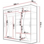 Ντουλάπα London V συρόμενη-Fusiko
