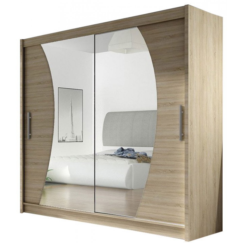 Ντουλάπα London IX συρόμενη-Fusiko