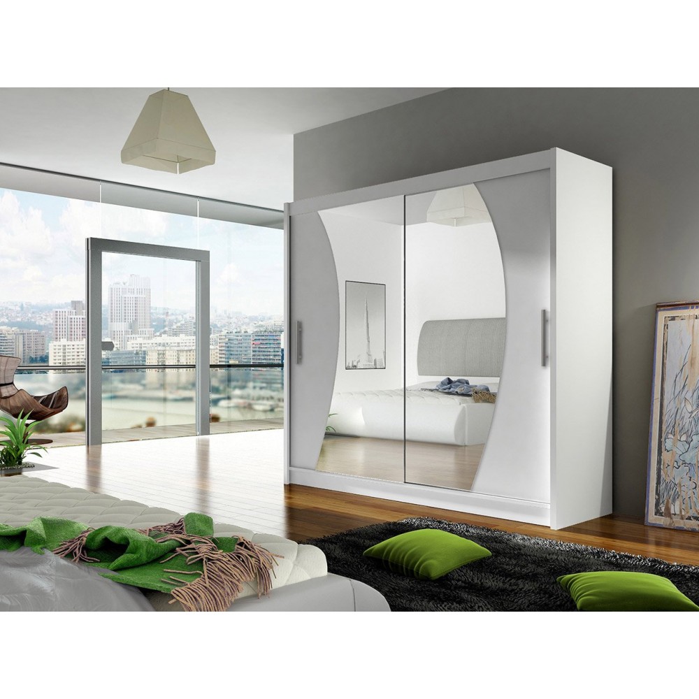 Ντουλάπα London IX συρόμενη-Leuko