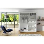 Ντουλάπα Westa I συρόμενη-Cappuccino