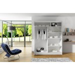 Ντουλάπα Westa VI συρόμενη-Leuko