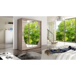 Ντουλάπα Westa VIII συρόμενη-Cappuccino