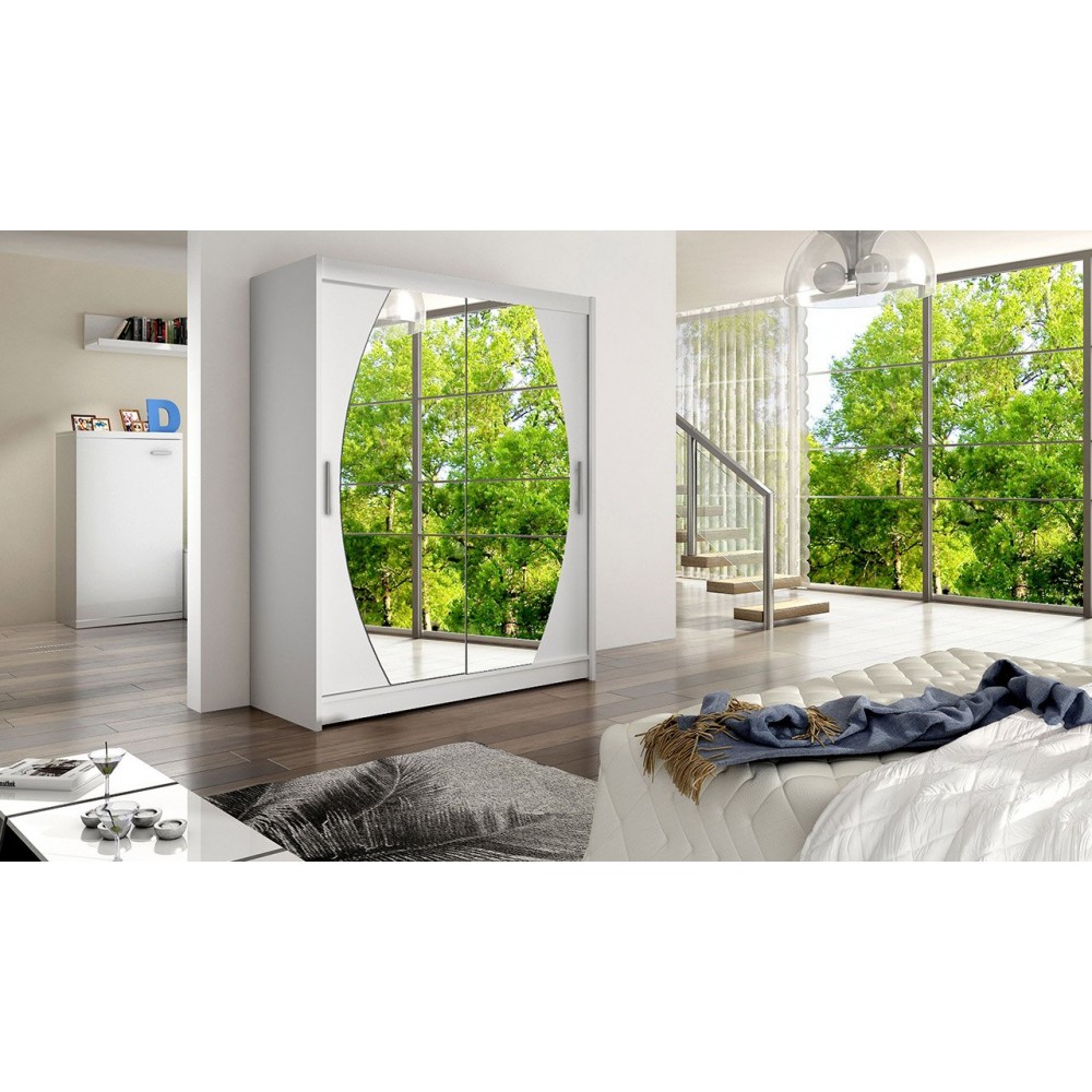 Ντουλάπα Westa VIII συρόμενη-Leuko