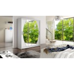 Ντουλάπα Westa VIII συρόμενη-Leuko