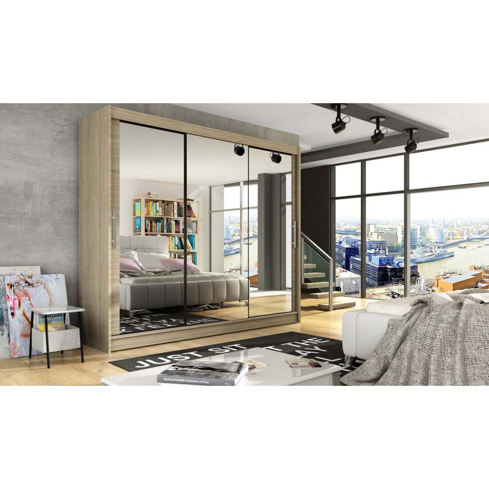 Ντουλάπα Aston III συρόμενη-Fusiko