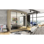 Ντουλάπα Aston III συρόμενη-Fusiko