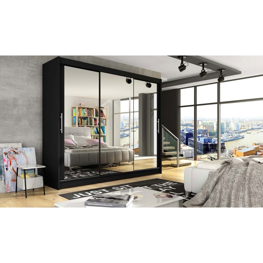 Ντουλάπα Aston III συρόμενη-Mauro