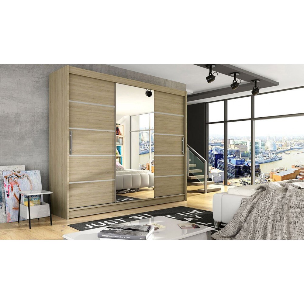 Ντουλάπα Aston VI συρόμενη-Fusiko