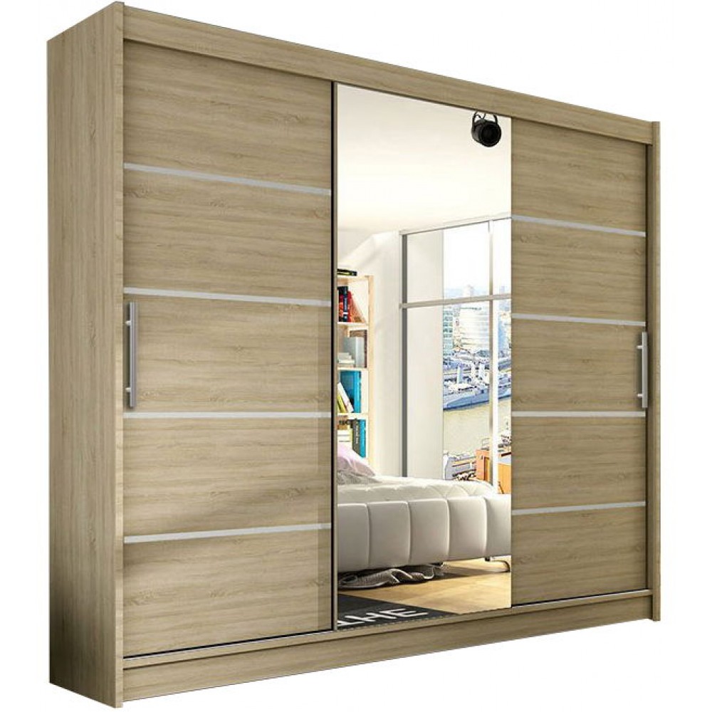 Ντουλάπα Aston VI συρόμενη-Fusiko