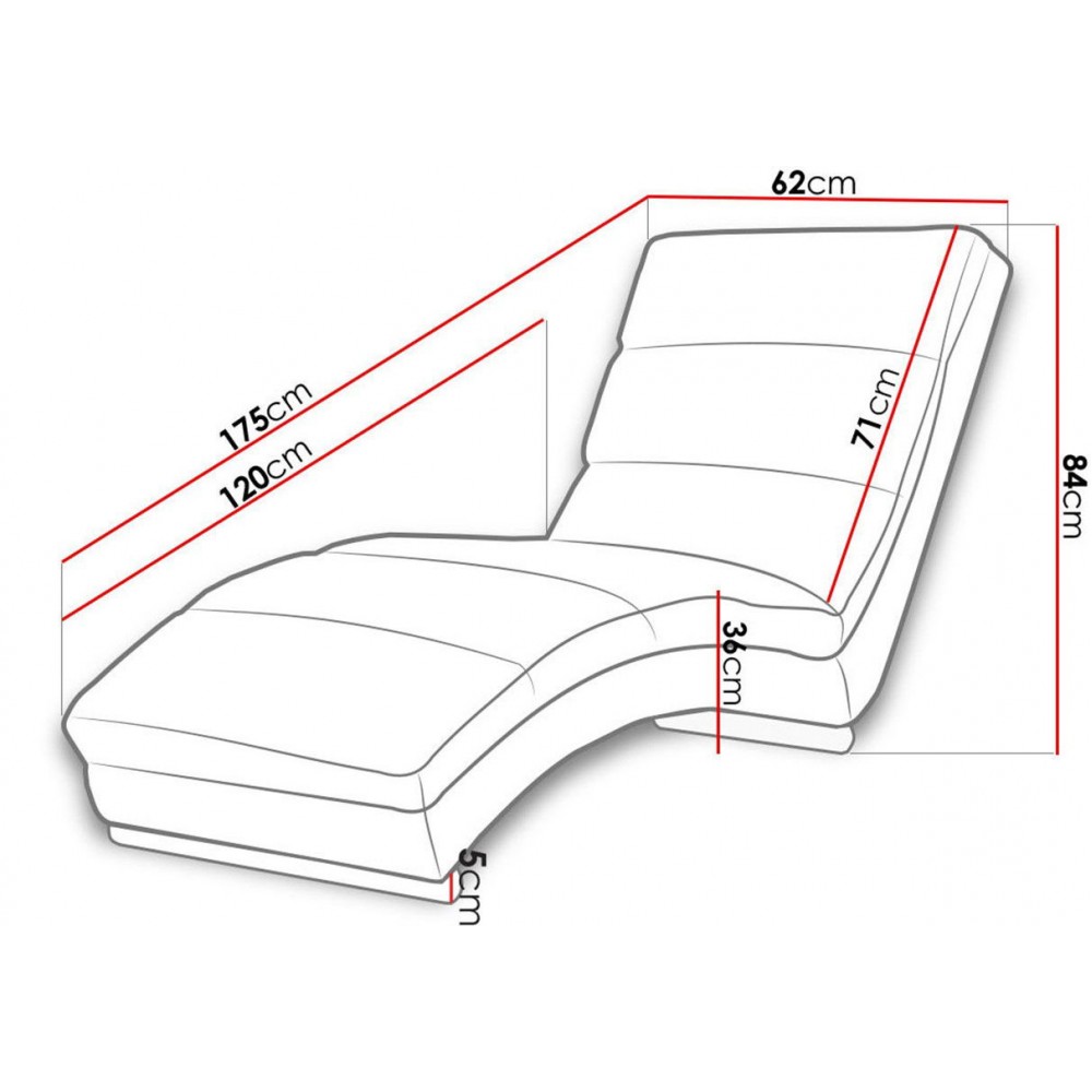 Ανάκλινδρο Holiday-Moustardi
