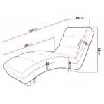 Ανάκλινδρο Holiday 175x62x84