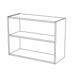 Ντουλάπι δίφυλλο κρεμαστό Remi-100φ 28β 60ψ εκ.