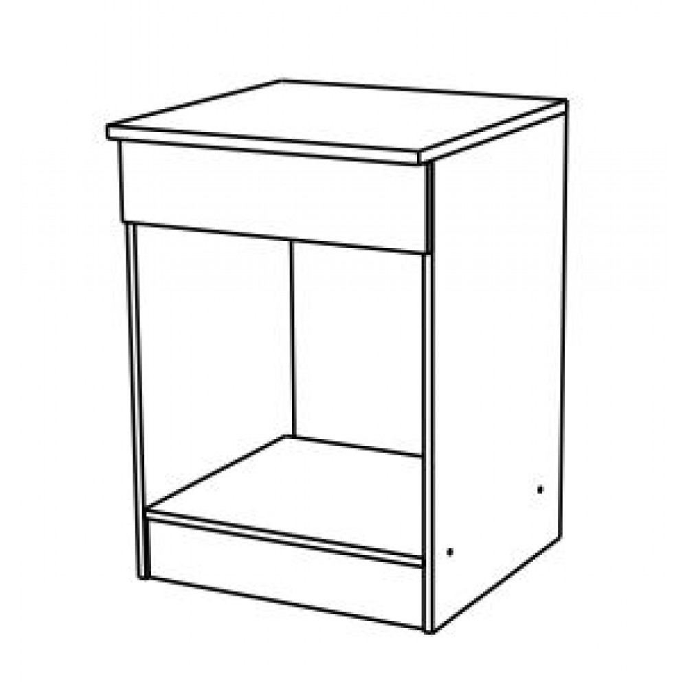 Ντουλάπι επιδαπέδιο για εντοιχιζόμενη κουζίνα Remi