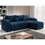 Γωνιακός καναπές Pufetto-Mple Skouro