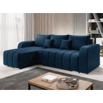 Γωνιακός καναπές Pufetto-Mple Skouro