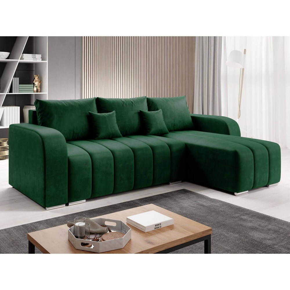 Γωνιακός καναπές Pufetto-Prasino